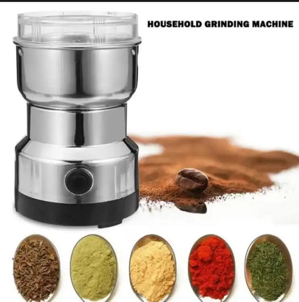 Mini Electric Grinder - Grinder Machine For Kitchen - Spice, Pepper, Coffee & Dry Masala