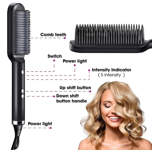 Original 909 Brush Hair Straightener Brush (Imported)