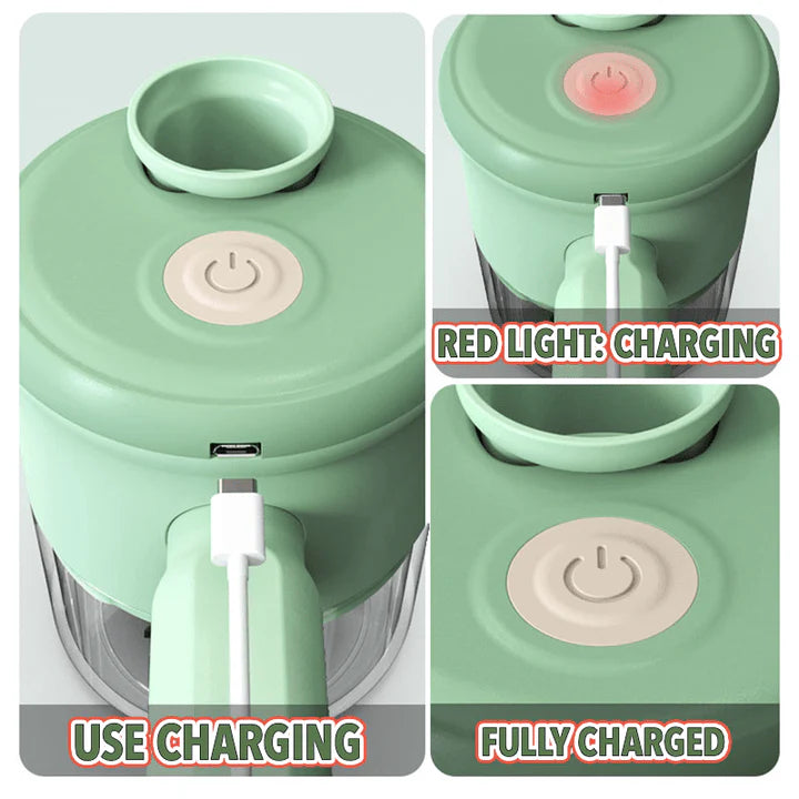 2-In-1 Rechargeable Chopper & Grinder